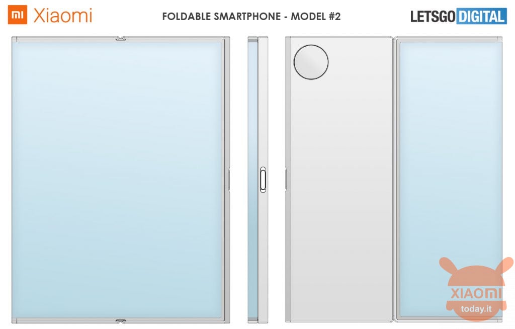 smartphone pieghevole a libretto