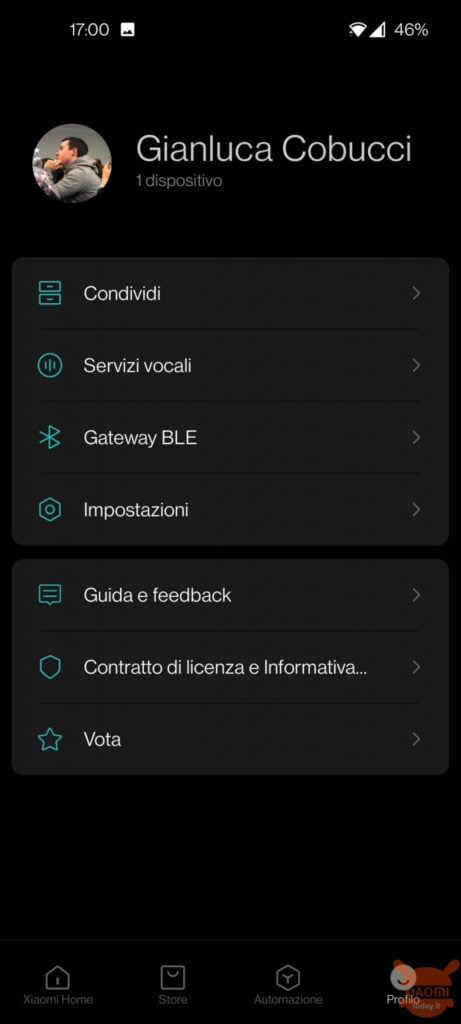 xiaomi home dark mode