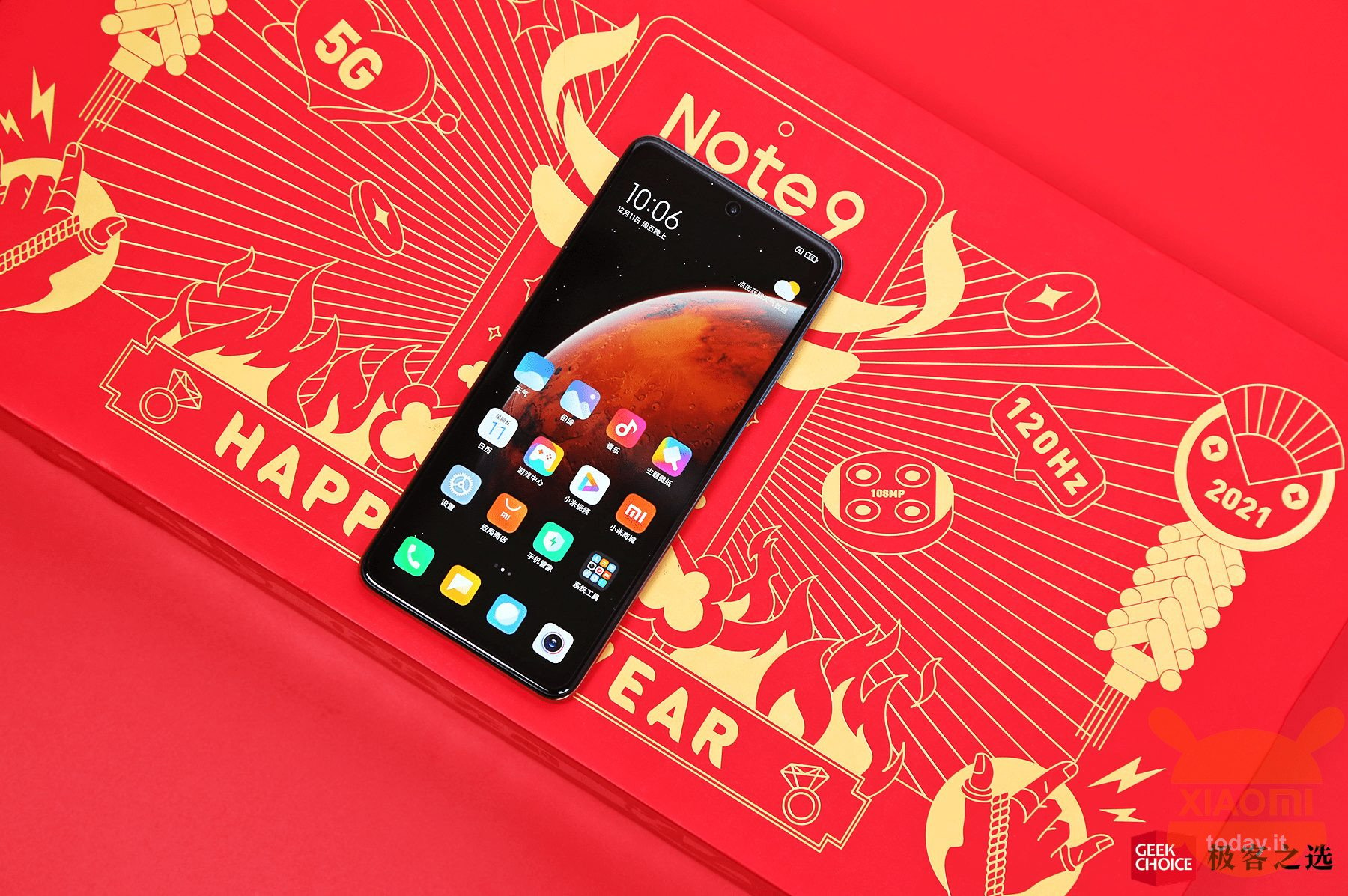 Chúc mừng năm mới của Redmi Note 9 Pro