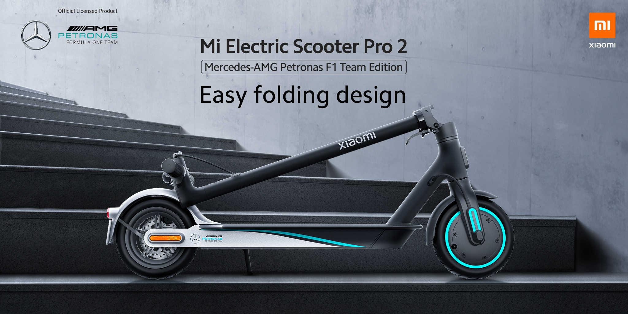 Mi Electric Scooter Pro 2 Mercedes-AMG Petronas F1