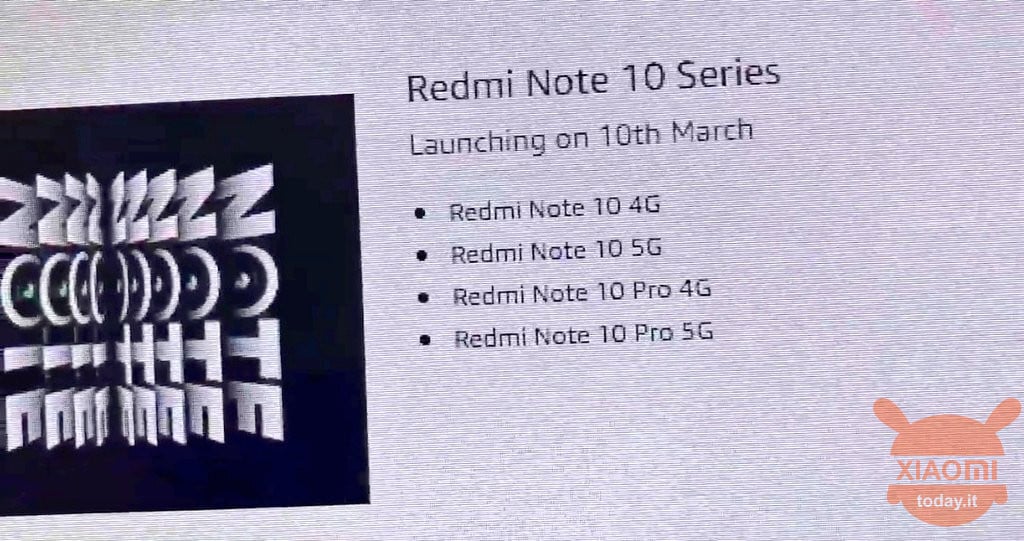 redmi note 10 data di lancio