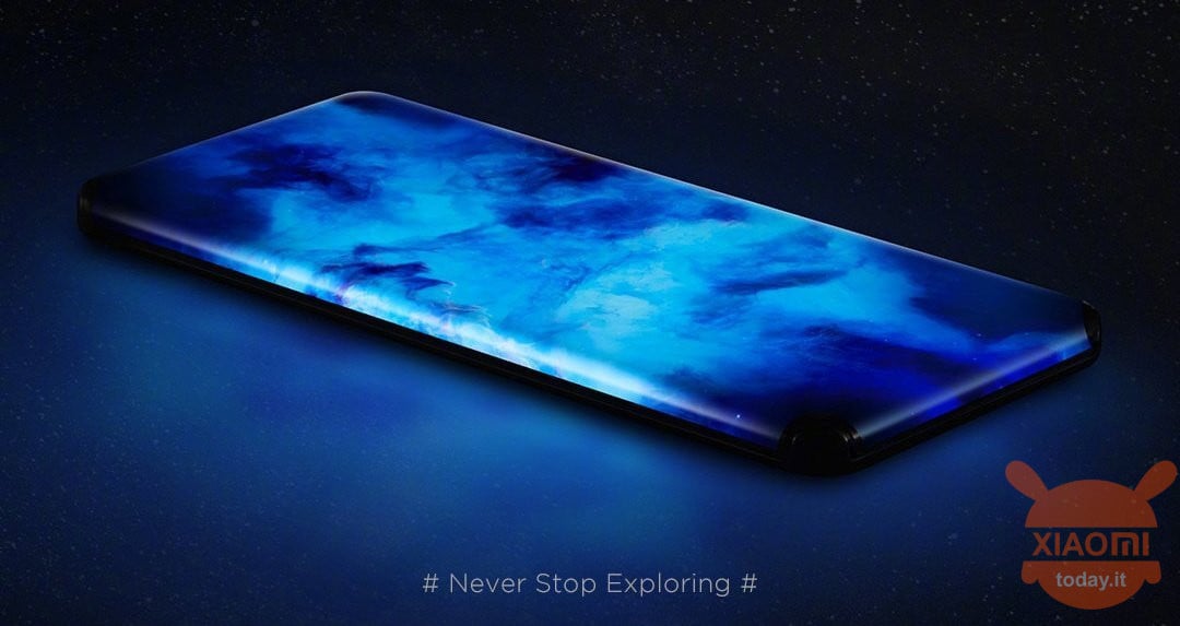 xiaomi smartphone quad curved display