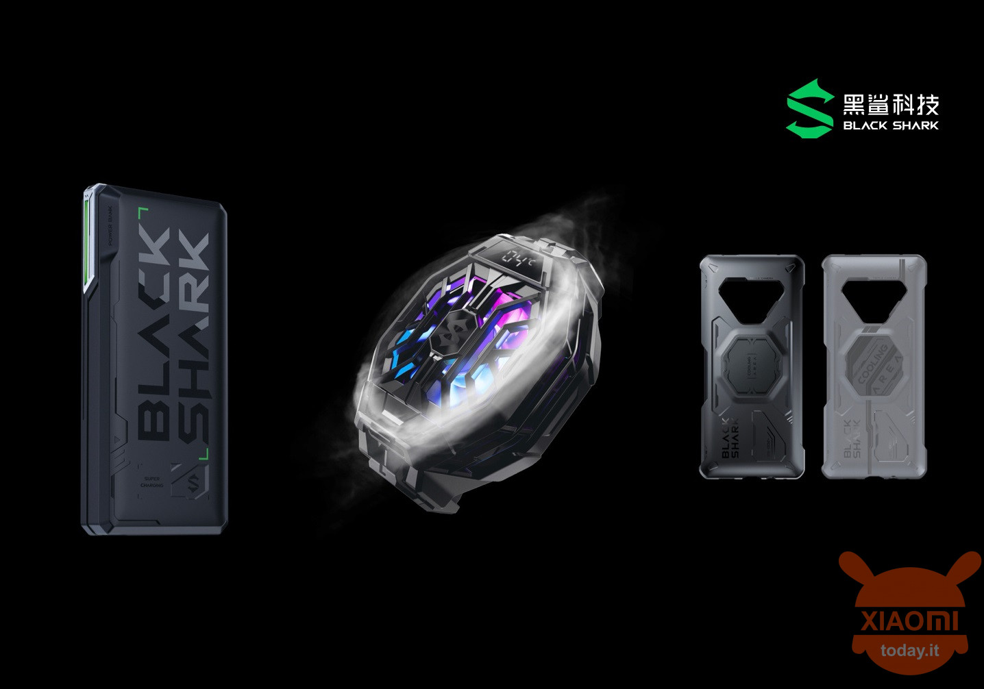 Black Shark 4 Pro: ecco tutti i nuovi accessori dedicati ai veri gamers