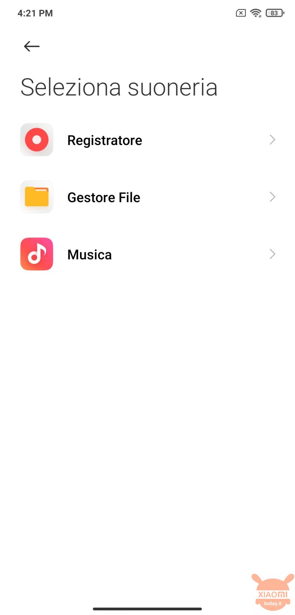 come avere suoni nuovi miui 12.5