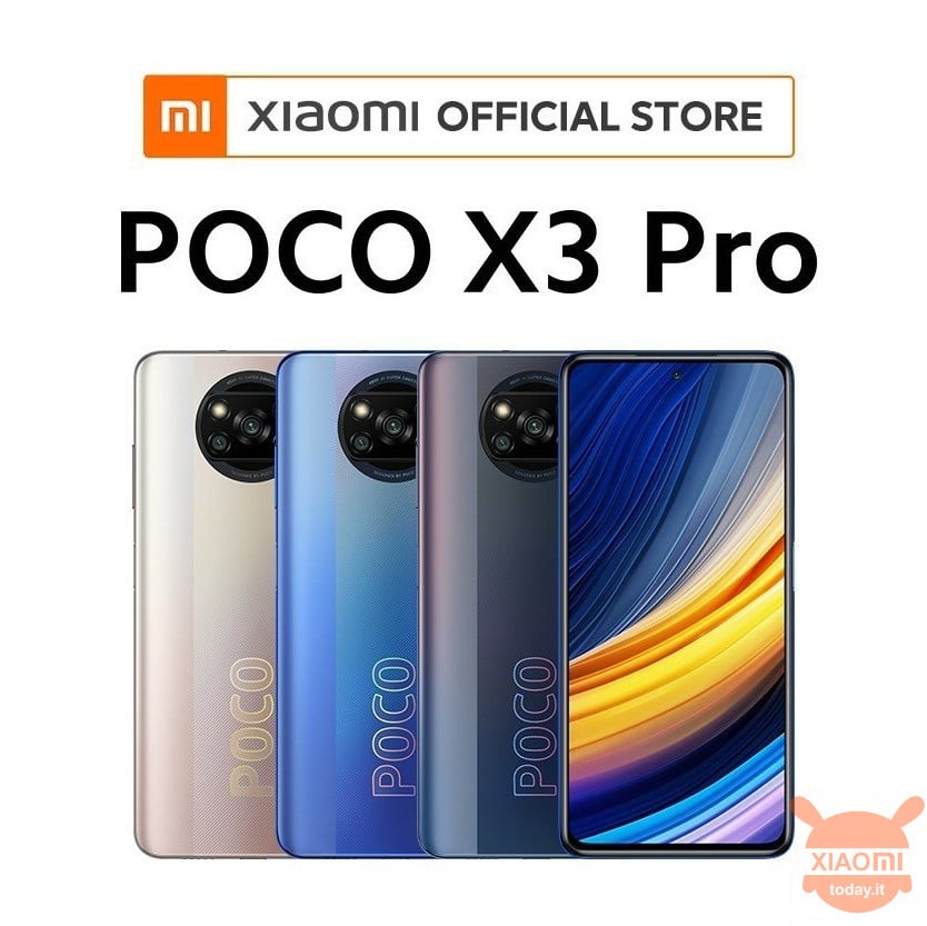 poco x3每个