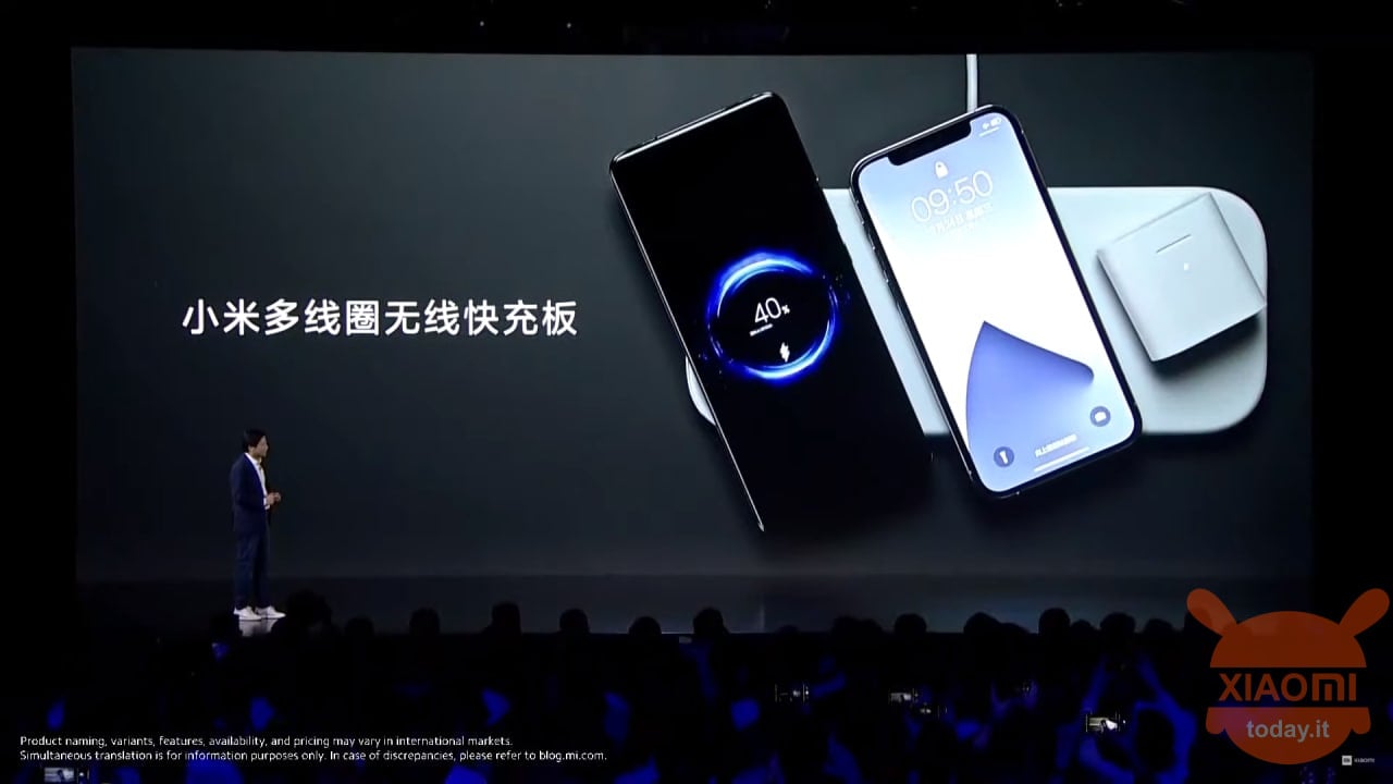 xiaomi pad di ricarica come airpower di apple