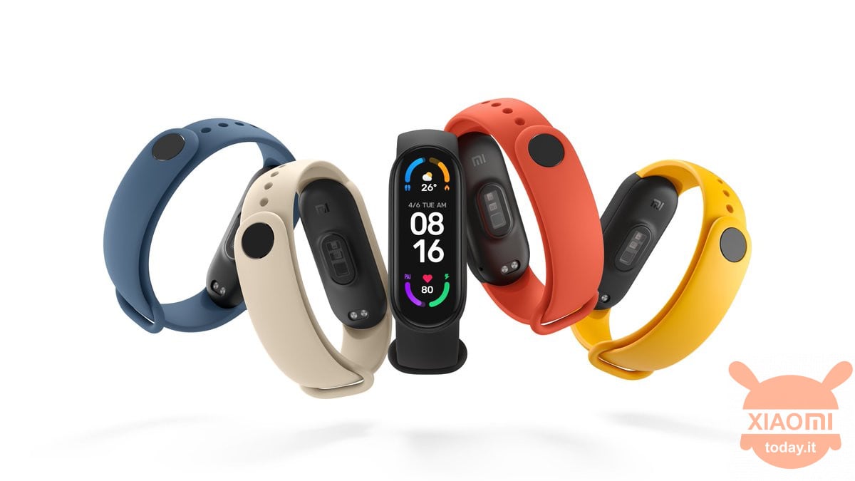 xiaomi mi band 6 xiaomi vestível