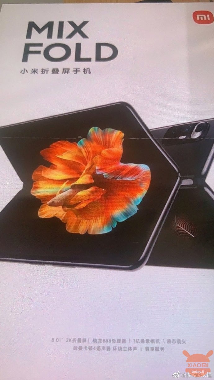xiaomi mi mencampur lipat