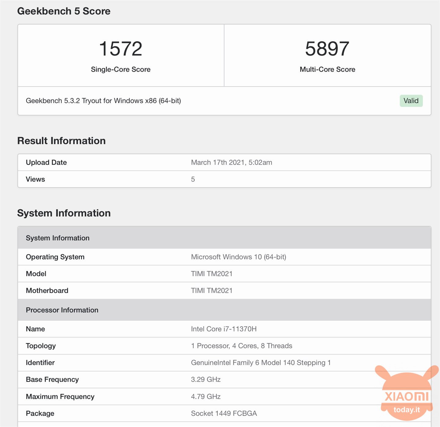 xiaomi mi notebook pro 2021