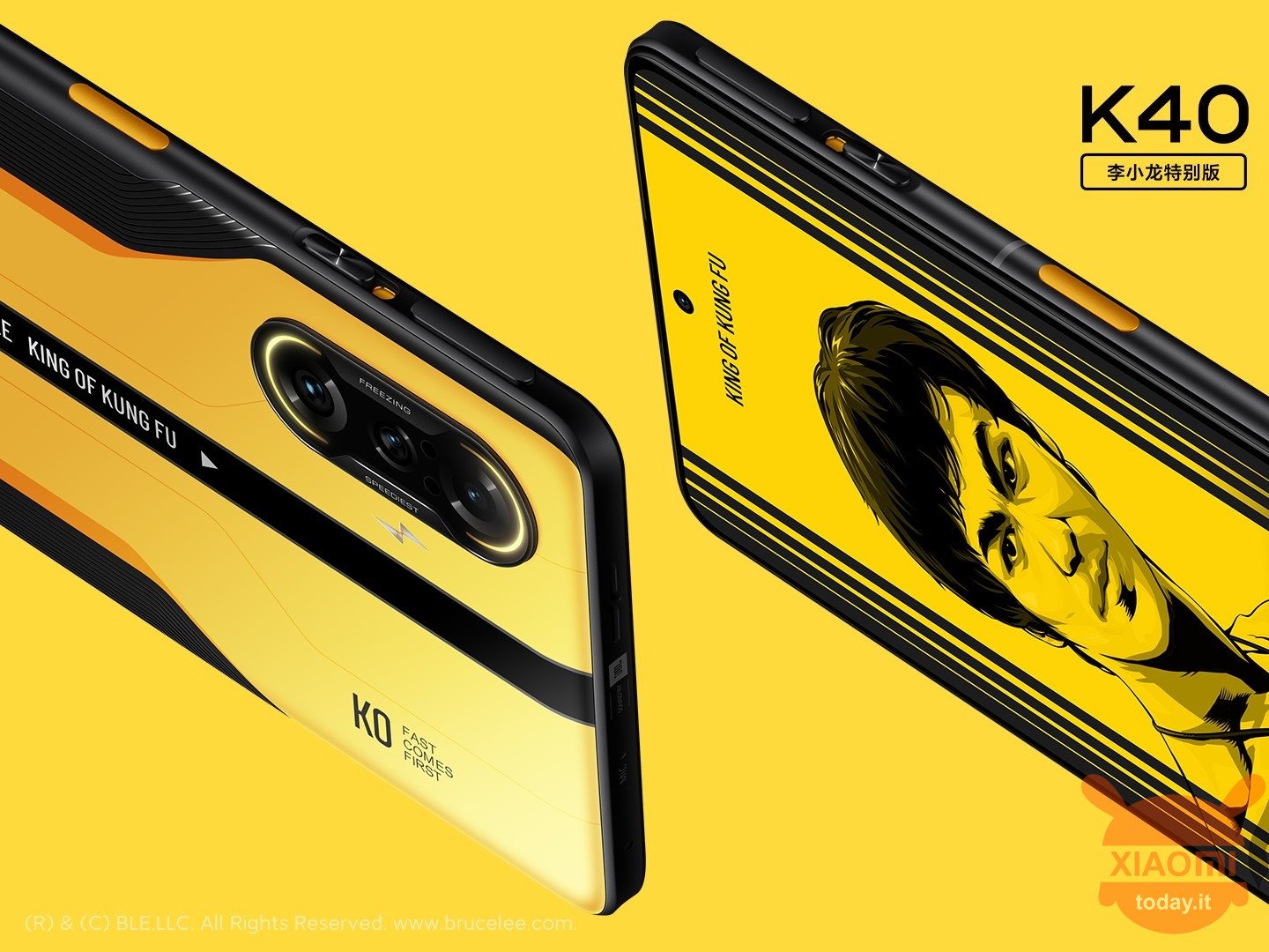 Redmi K40 Gaming Edició Bruce Lee