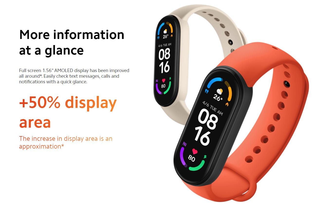 xiaomi mi smart band 6