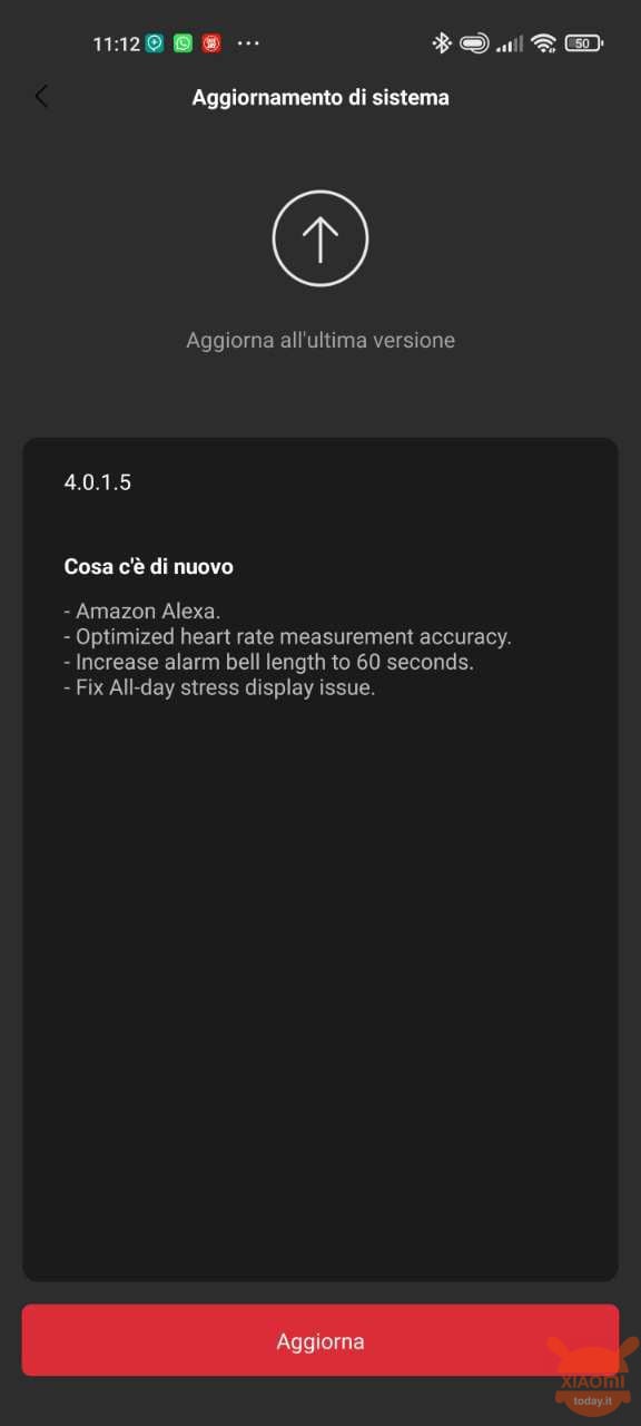 amazfit gtr 2 e gts 2 si aggiornano con alexa in italiano