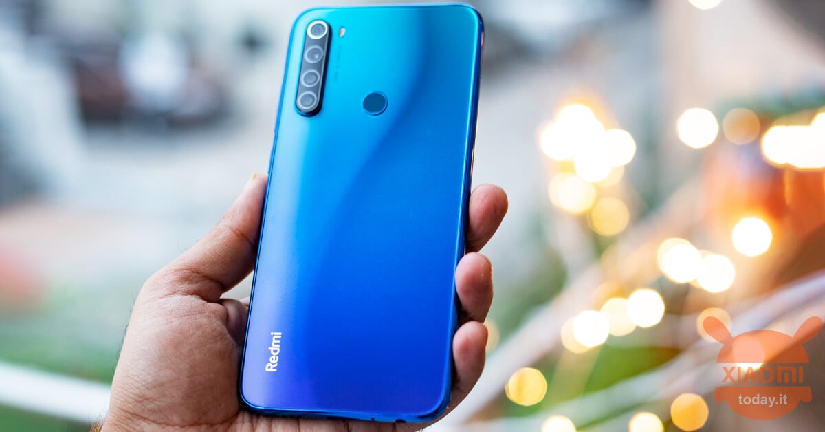 nota de redmi 8 2021