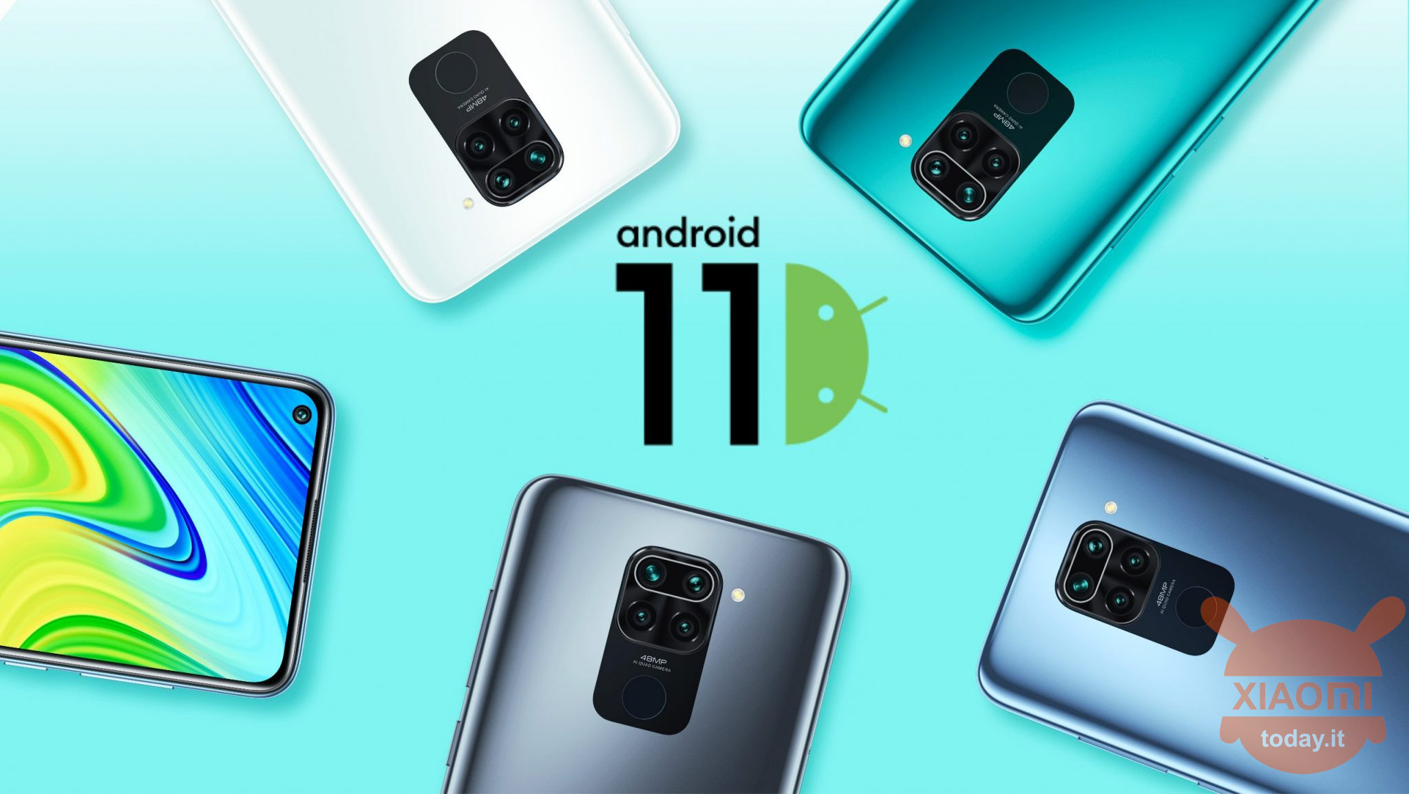 redmi note 9 updates voor Android 11