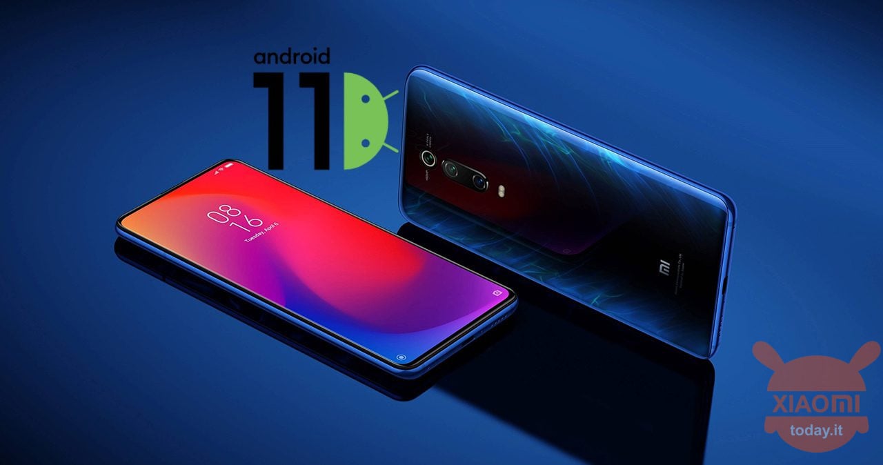 xiaomi mi 9t обновления для android 11: скачать