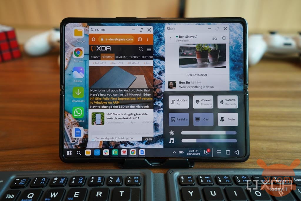 xiaomi mi mix fold modo pc