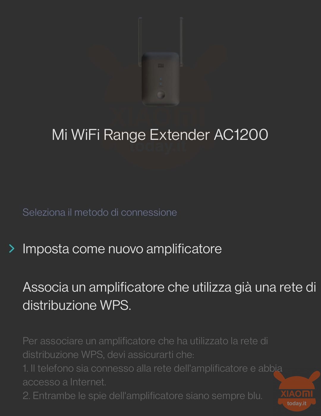 xiaomi mi wifi rage extender ac1200