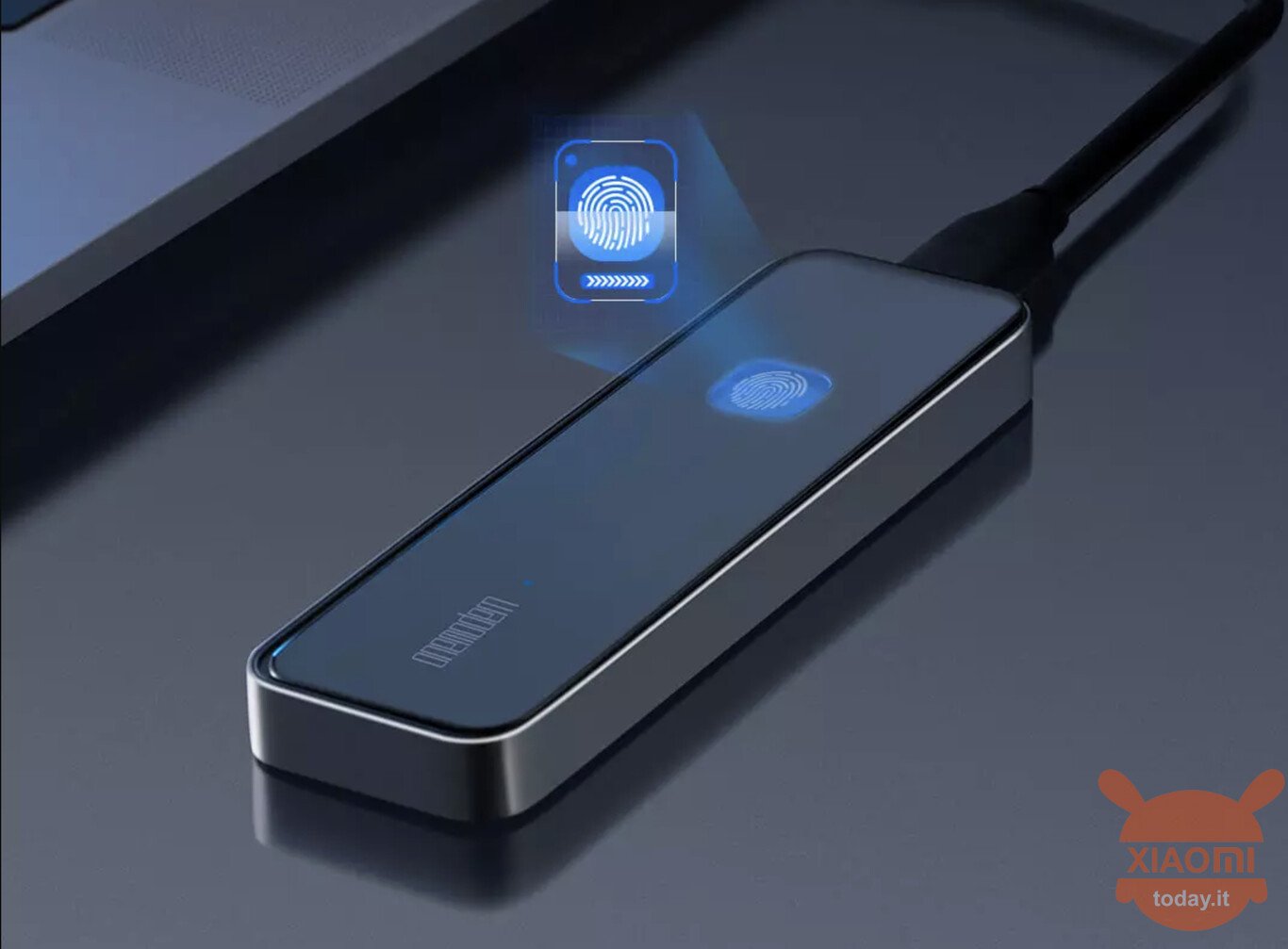 xiaomi ssd med fingeravtryck