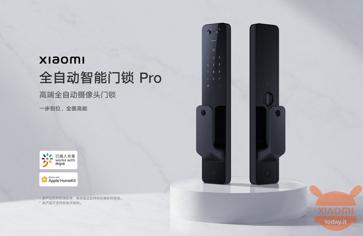 Fechadura de porta inteligente automática Xiaomi Mi Pro