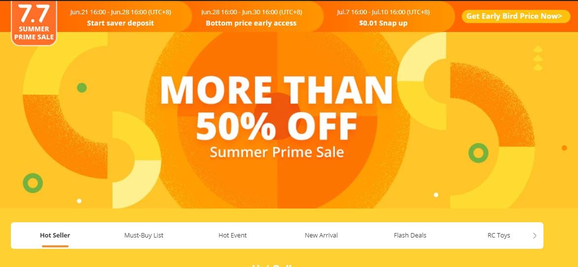 Banggood Summer Sale