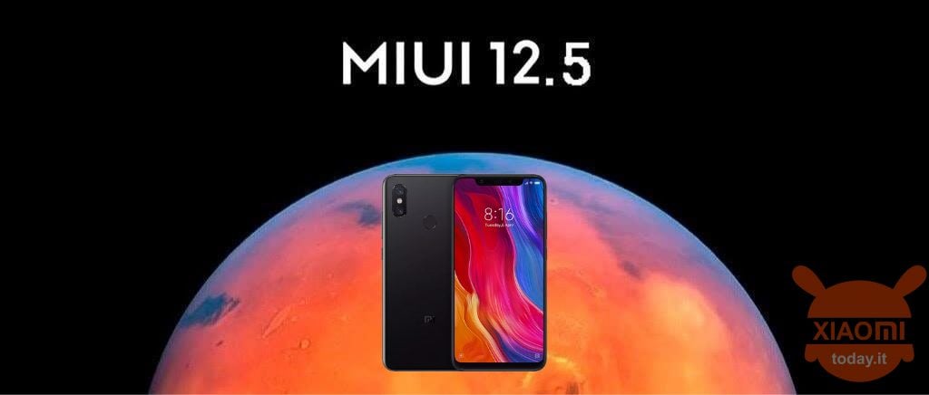 xiaomi mi 8 uppdateringar till miui 12.5