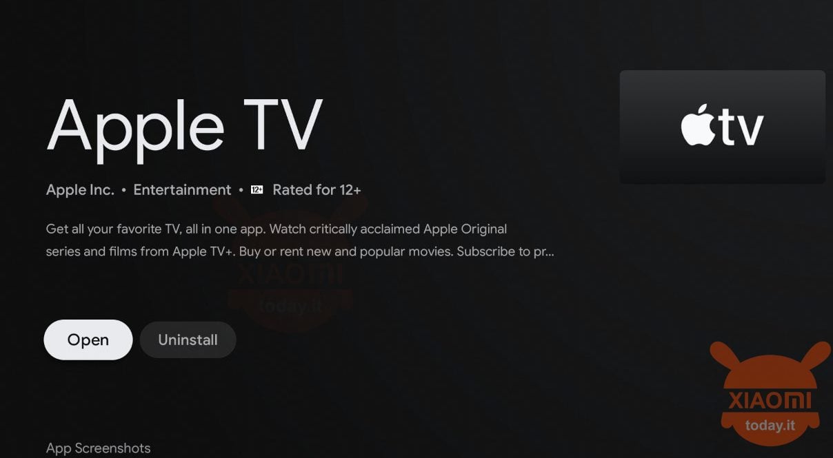 Xiaomi Mi Box s uppdateringar med Apple TV