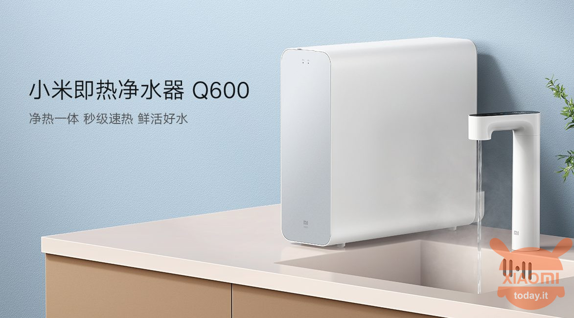 Purificador d'aigua calenta instantània Xiaomi Q600