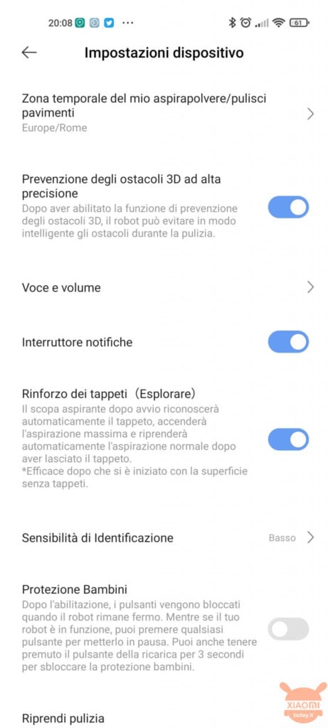 Adroid de la aplicación profesional Dreame Bot Z10
