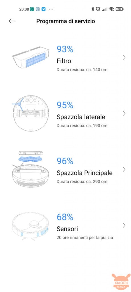 Adroid de la aplicación profesional Dreame Bot Z10