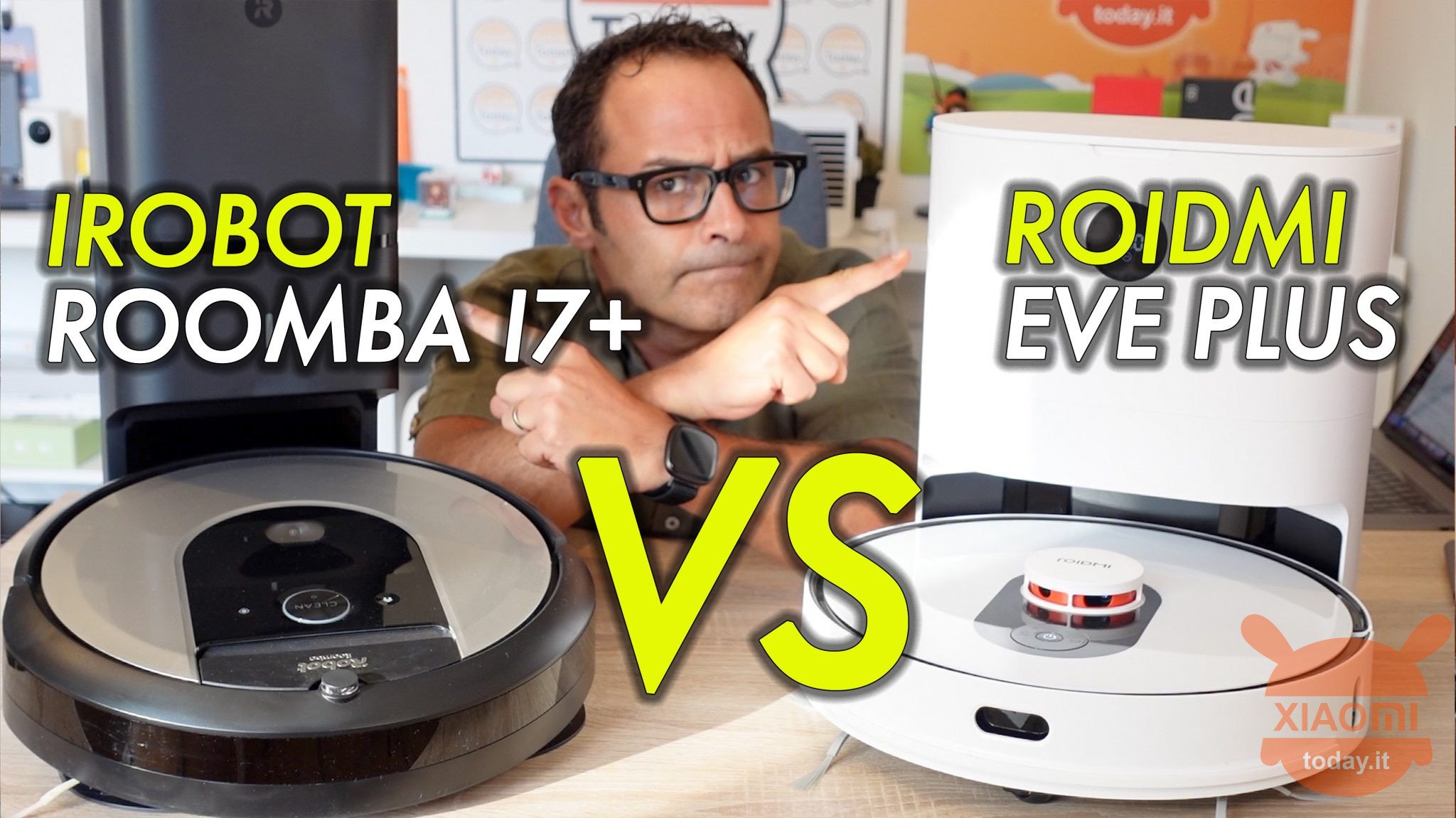 Pensioneret kande menu Roidmi Eve Plus vs iRobot Roomba i7 + It costs half and is better |  XiaomiToday.it