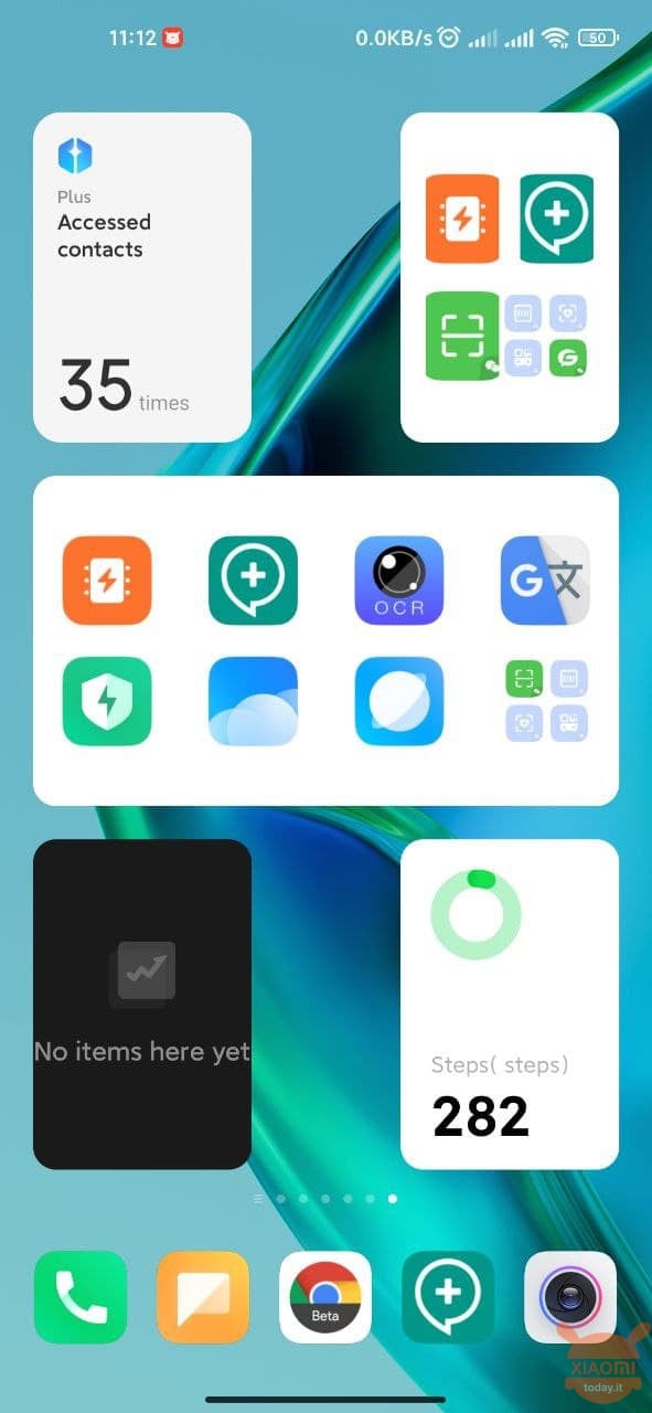 miui 12.5: ecco i widget in stile ios