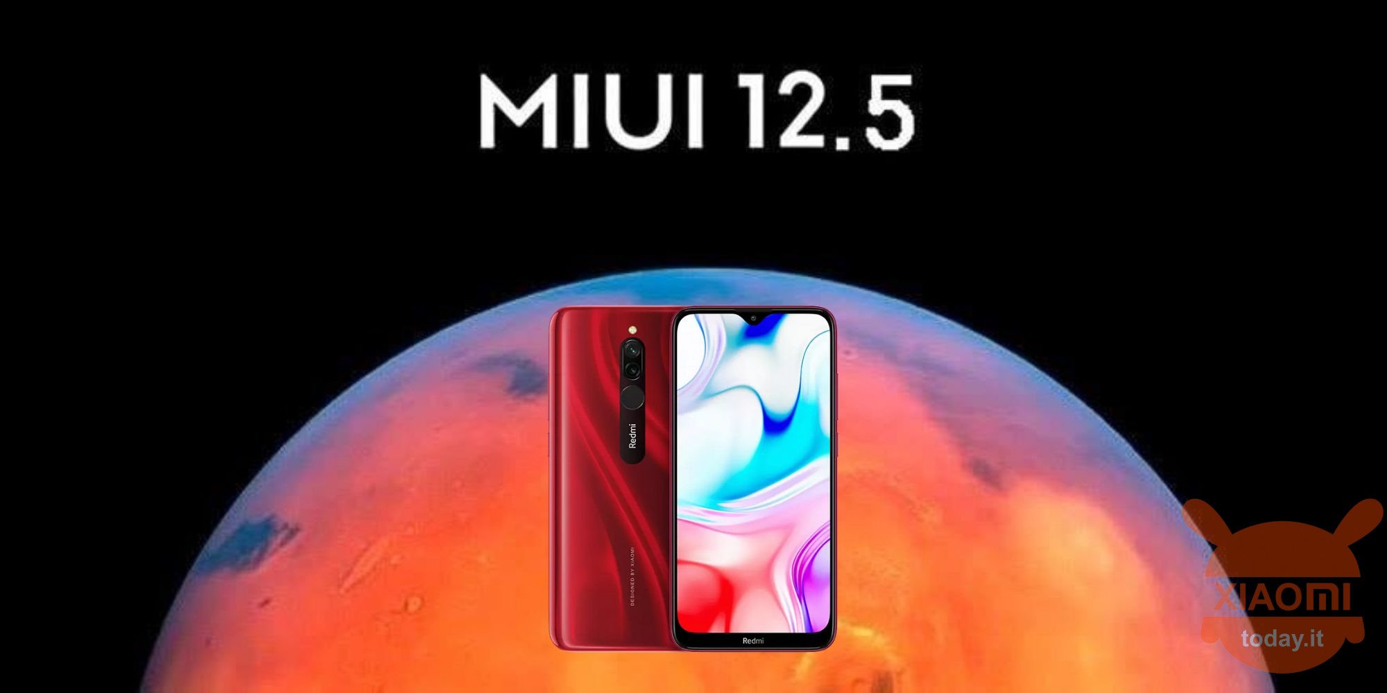 redmi 8 更新到 miui 12.5