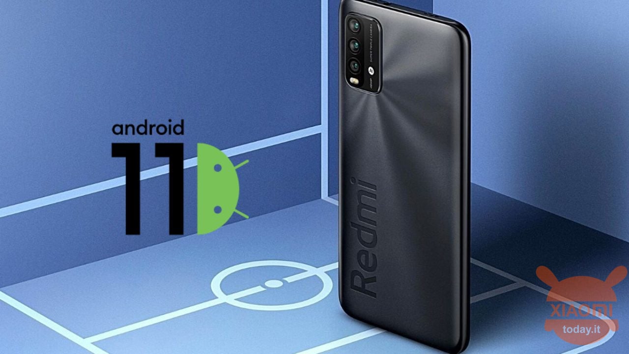 redmi 9t si aggiorna ad android 11 | download