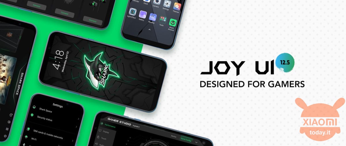 black shark et joyui 12.5 global : liste officielle des modèles compatibles et dates de sortie