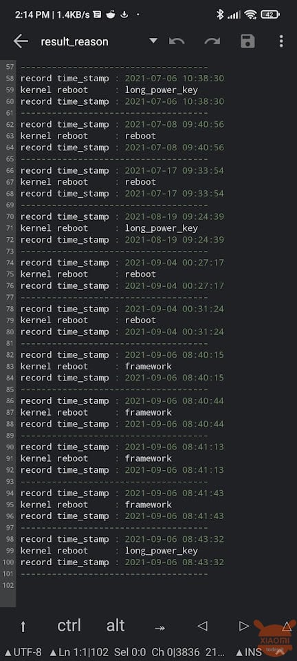 Poco f3 : redémarrages aléatoires après la mise à jour vers MIUI 12.5 amélioré