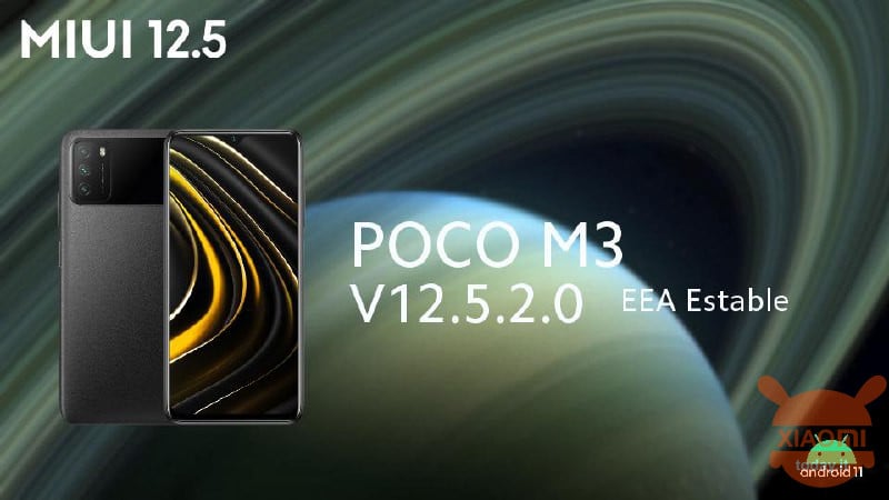 Xiaomi POCO M3 si aggiorna alla MIUI 12.5 versione europea stabile | Download