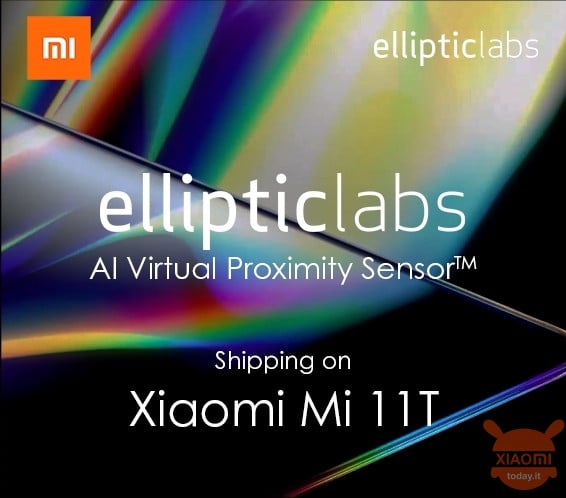 xiaomi 11t ha il sensore di prossimità di elliptic labs