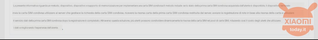 xiaomi pensa alla sim con condivisione dei dati per più utenti