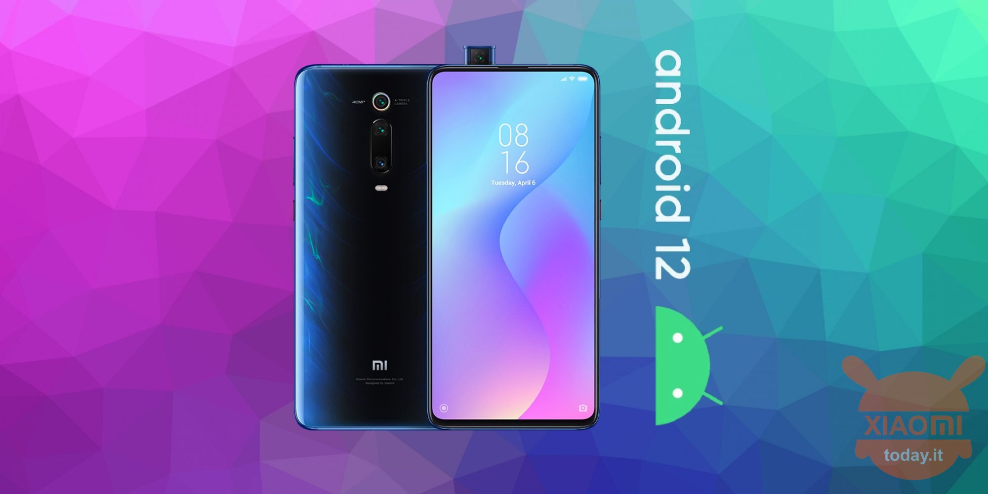 تم تحديث xiaomi mi 9t pro إلى android 12 باستخدام هذا rom المخصص