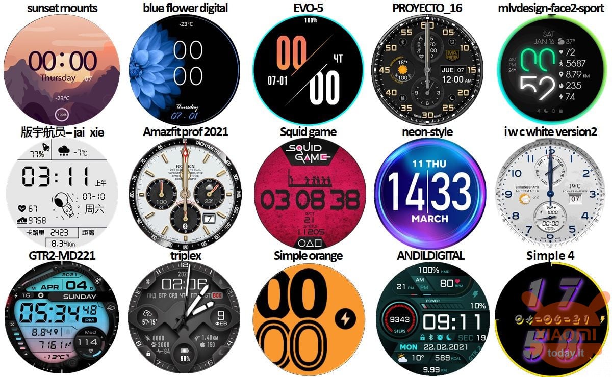 watchfaces