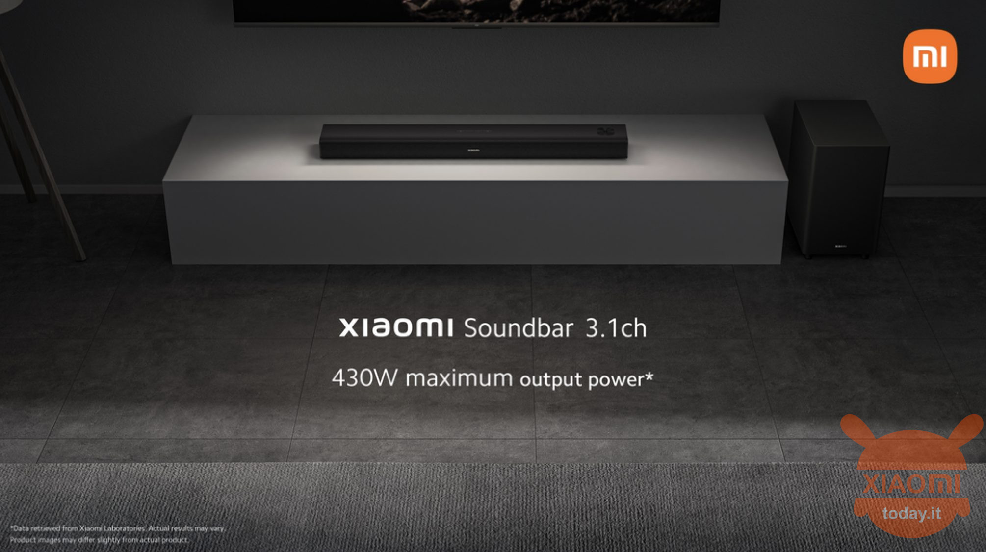 xiaomi soundbar 3.1ch ufficiale: specifiche e uscita della prima soundbar di xiaomi sul mercato global