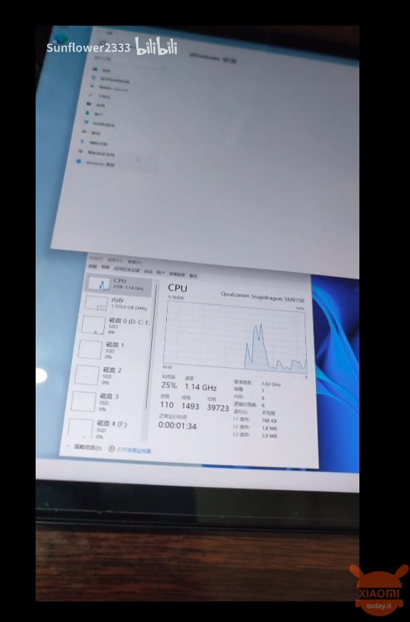 xiaomi pad 5 draait ook Windows 11