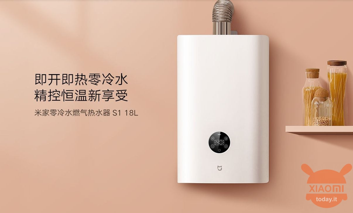 Aquecedor de água a gás Xiaomi Mijia inteligente S1