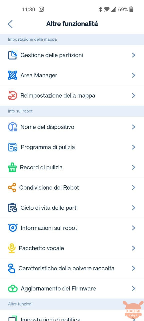 Proscenic M8 Pro applicazione