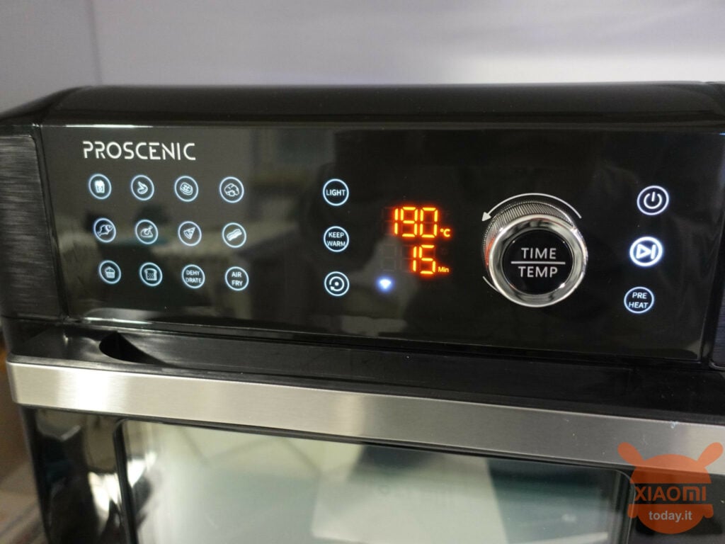 Proscenic T31 display