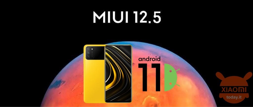 poco تم تحديث m3 وهو MIUI 12.5 و android 11