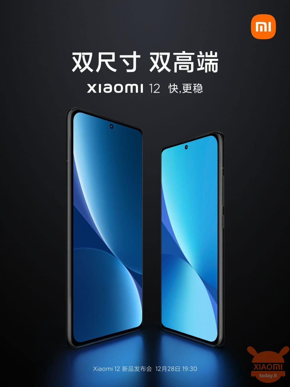 xiaomi 12 et xiaomi 12x
