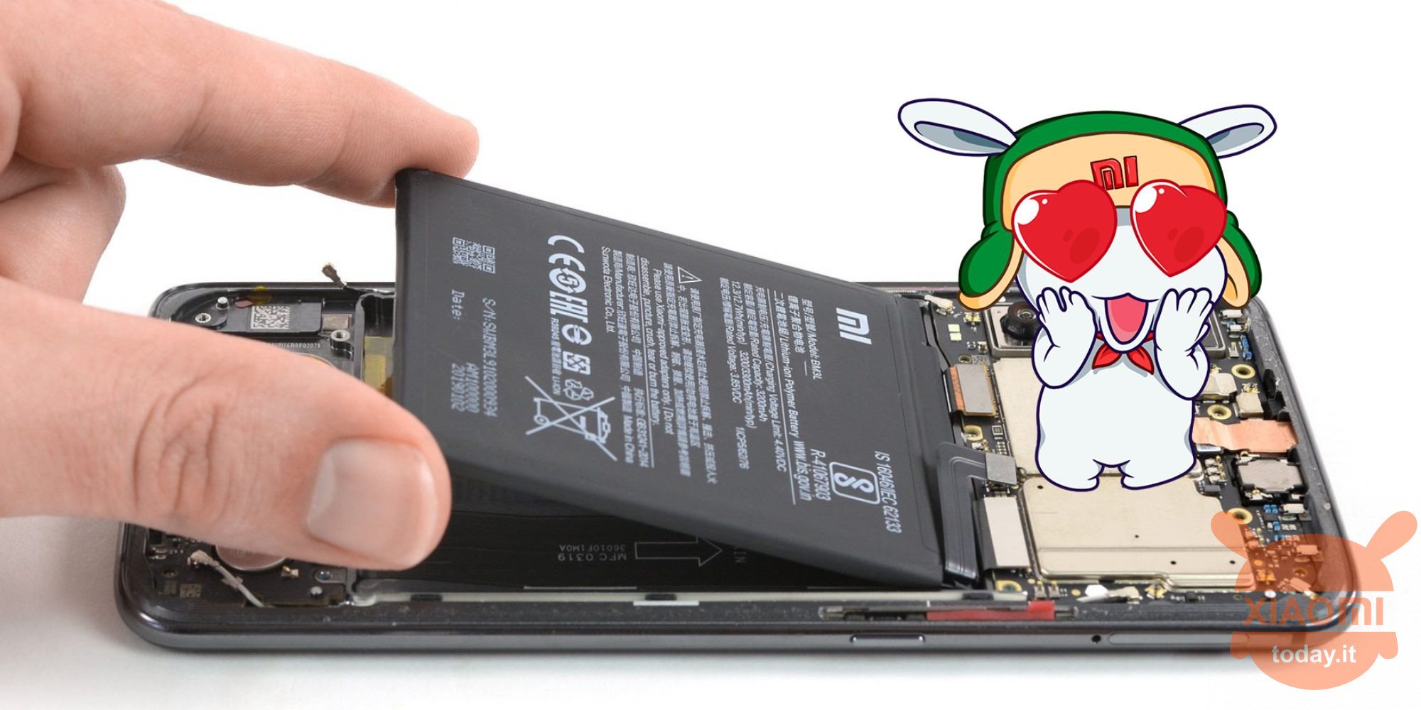 xiaomi: batterie più piccole ma più capienti