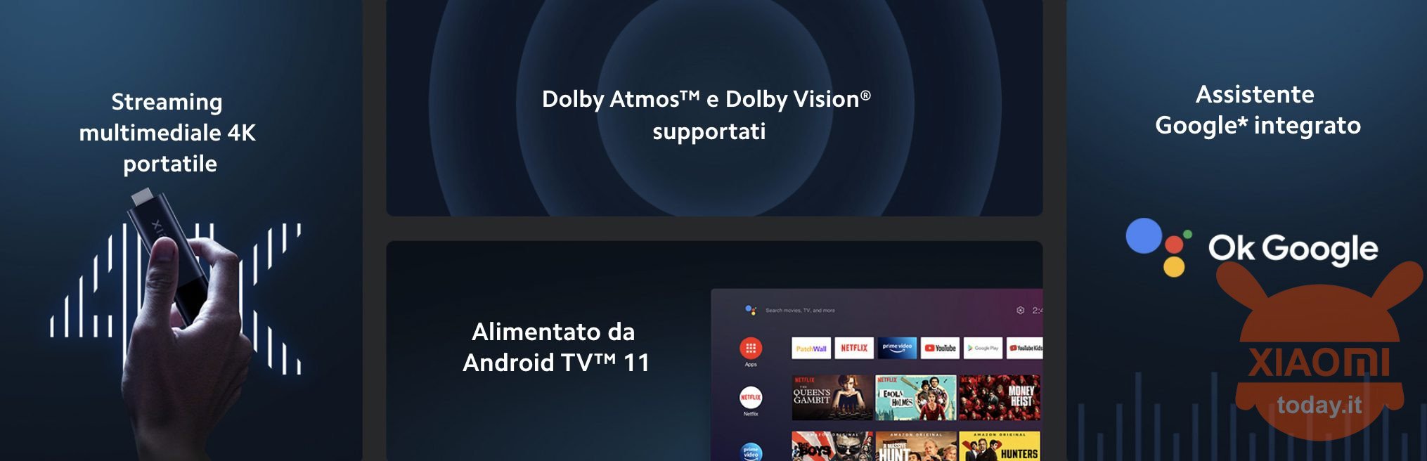 xiaomi mi tv stick 4k 공식: 사양, 가격 공개