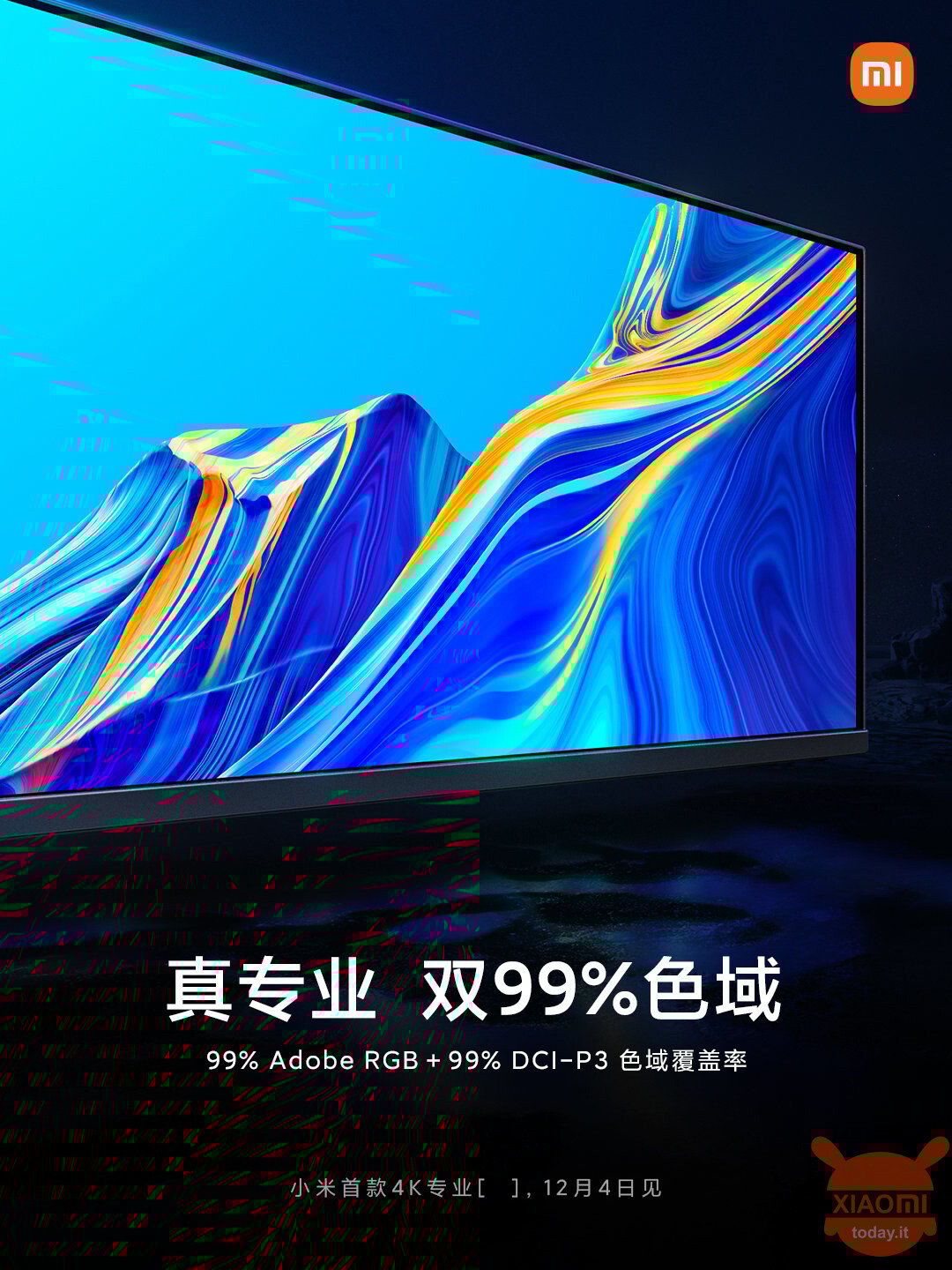 Màn hình xiaomi 4k 27 ": ảnh và thông số kỹ thuật chính
